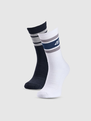 4F Skarpety casual za kostkę (2-pack) damskie - multikolor