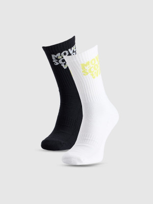 4F Skarpety casual za kostkę (2-pack) męskie - multikolor