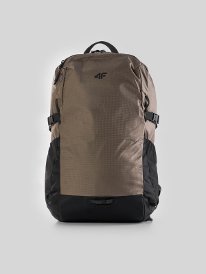 4F Plecak miejski (ok. 25 L) z kieszenią na laptop - brązowy