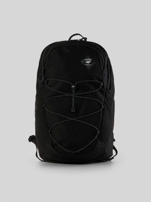 4F Plecak miejski (ok. 23 L) z kieszenią na laptop - czarny