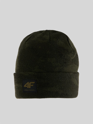 4F Czapka beanie męska - multikolor