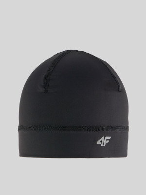 4F Czapka do biegania uniseks - czarna