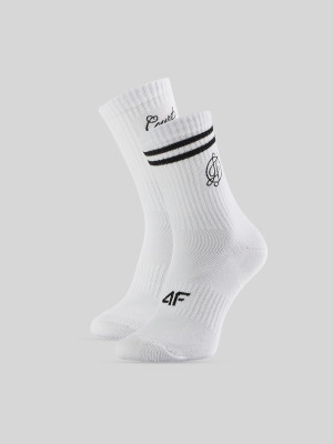4F Skarpetki długie (2-pack) damskie - białe