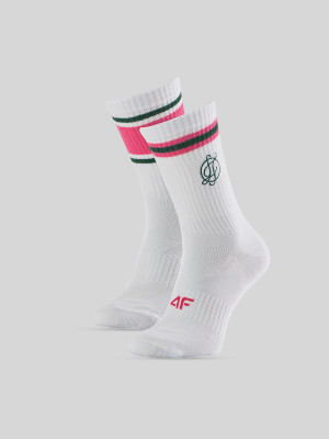 4F Skarpetki długie (2-pack) damskie - białe