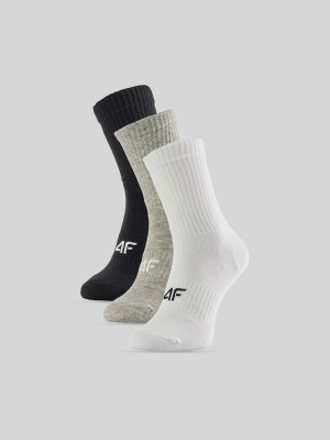 4F Skarpetki długie (3-pack) damskie - multikolor