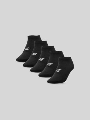 4F Skarpetki krótkie (5-pack) damskie - czarne