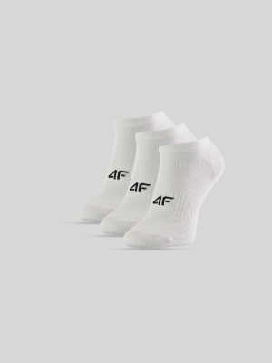 4F Skarpetki krótkie (3-pack) męskie - białe