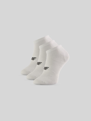 4F Skarpetki krótkie (3-pack) męskie - białe
