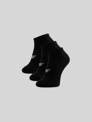 4F Skarpetki krótkie (3-pack) męskie - czarne