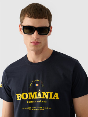 4F 4F Tricou de suporter pentru bărbați - negru