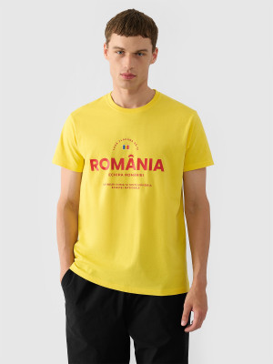 4F 4F Tricou de suporter pentru bărbați - galben