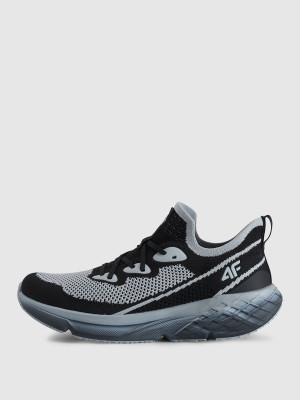 4F Niskie sneakersy Velocore E-knit męskie - szare