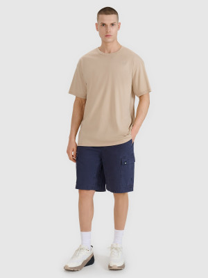 4F Spodenki casual cargo męskie - szare