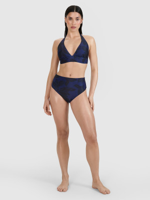 4F Dół od bikini damski - fioletowy
