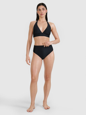 4F Dół od bikini damski - czarny