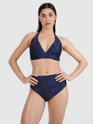 4F Góra od bikini damska - fioletowa