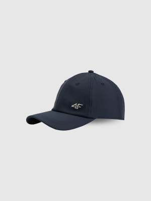 4F Czapka z daszkiem strapback uniseks - granatowa