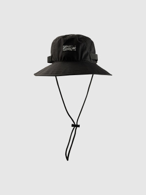 4F Kapelusz trekkingowy bucket hat uniseks - czarny