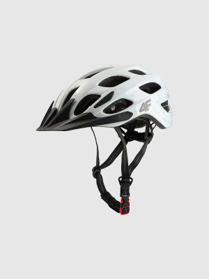 4F Kask rowerowy uniseks - biały