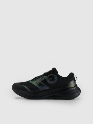 4F Buty do biegania FLOW RUN NIGHT MOTION damskie - czarne