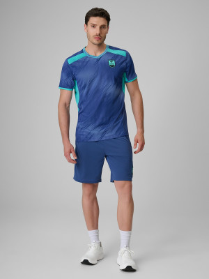 4F Spodenki piłkarskie szybkoschnące męskie - denim