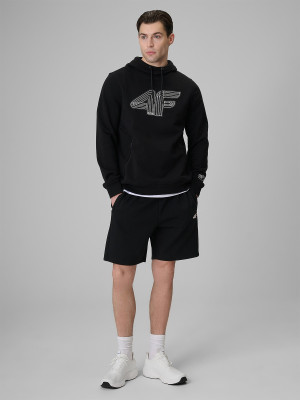 4F Spodenki dresowe męskie - czarne