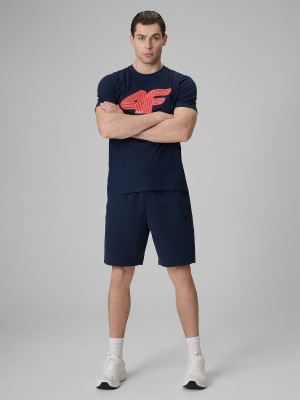 4F Spodenki dresowe męskie - granatowe