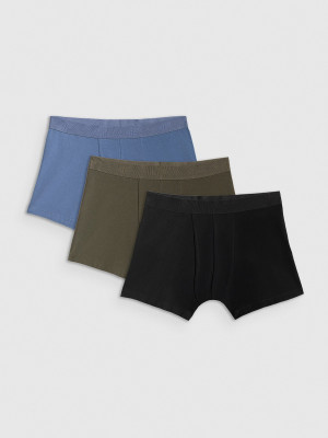 4F Bielizna bokserki (3-pack) męskie - multikolor