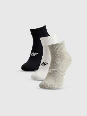 4F Skarpetki krótkie (3-pack) damskie - multikolor