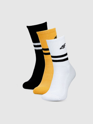 4F Skarpetki casual za kostkę (3-pack) uniseks 4F x Drift Masters - multikolor
