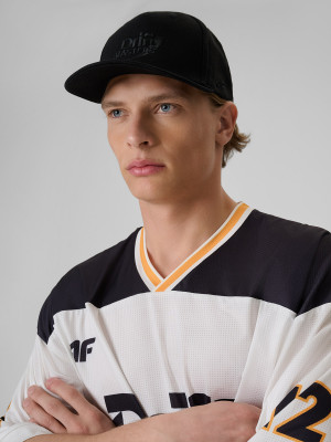 4F Czapka z daszkiem snapback uniseks 4F x Drift Masters - czarna