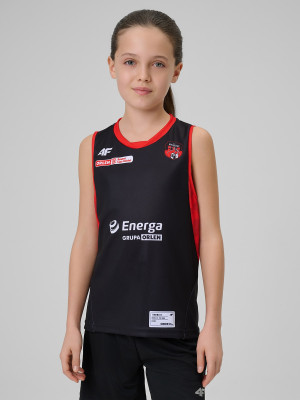 4F Koszulka meczowa replika wyjazdowa z sezonu 2024/25 dziecięca 4F x MMKS Katarzynki Toruń - multikolor