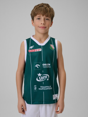 4F Koszulka meczowa replika domowa z sezonu 2025/26 dziecięca 4F x Legia Warszawa - zielona