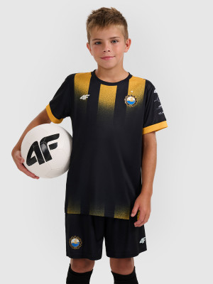4F Trzecia koszulka klubowa z sezonu 2025/26 dziecięca 4F x Stal Mielec - czarna