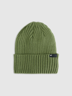 4F Czapka zimowa Thinsulate męska - khaki