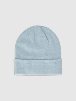 4F Czapka beanie uniseks - niebieska