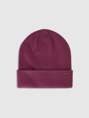 4F Czapka beanie uniseks - czerwona