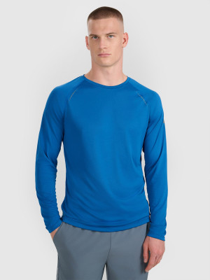 4F Longsleeve do biegania szybkoschnący męski - granatowy