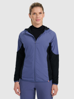 4F Bluza do biegania w terenie Primaloft Active damska - granatowa