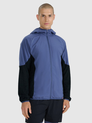 4F Bluza do biegania w terenie Primaloft Active męska - granatowa