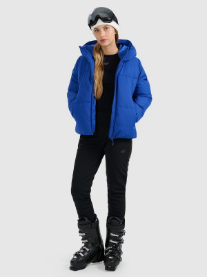 4F Spodnie narciarskie softshell membrana 10000 damskie - czarne