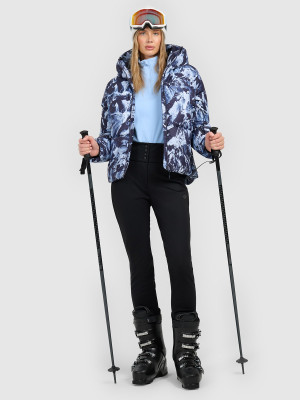 4F Spodnie narciarskie softshell membrana 5000 damskie - czarne
