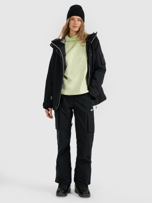 4F Spodnie snowboardowe membrana 15000 damskie - czarne