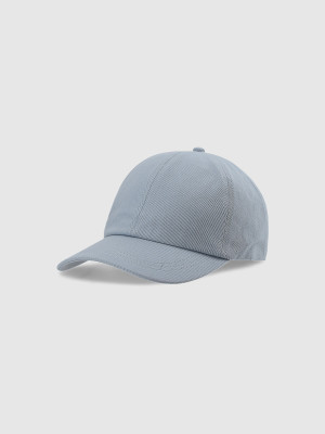 4F Czapka z daszkiem strapback uniseks - niebieska