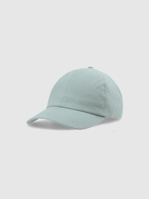 4F Czapka z daszkiem strapback uniseks - zielona