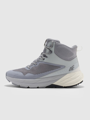 4F Wysokie buty trekkingowe SPEED HIKER z membraną męskie - szare