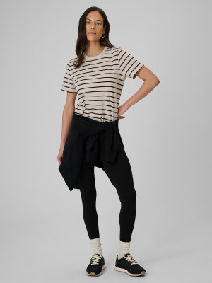 4F Legginsy dzianinowe damskie - czarne