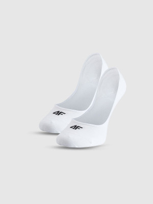 4F Skarpetki casual niewidoczne (2-pack) damskie - biały