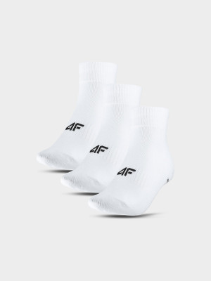 4F Skarpetki krótkie (3-pack) damskie - białe