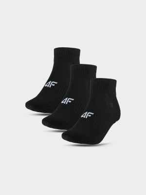4F Skarpetki krótkie (3-pack) damskie - czarne